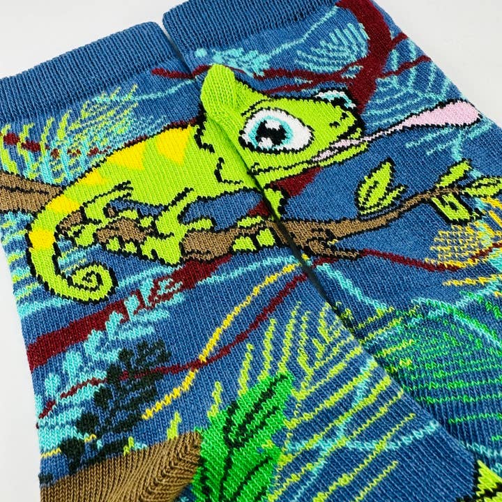 Sock Panda - Wholesale Socks - Kids - Chameleon Socks from the Sock Panda (Ages 3-7)2