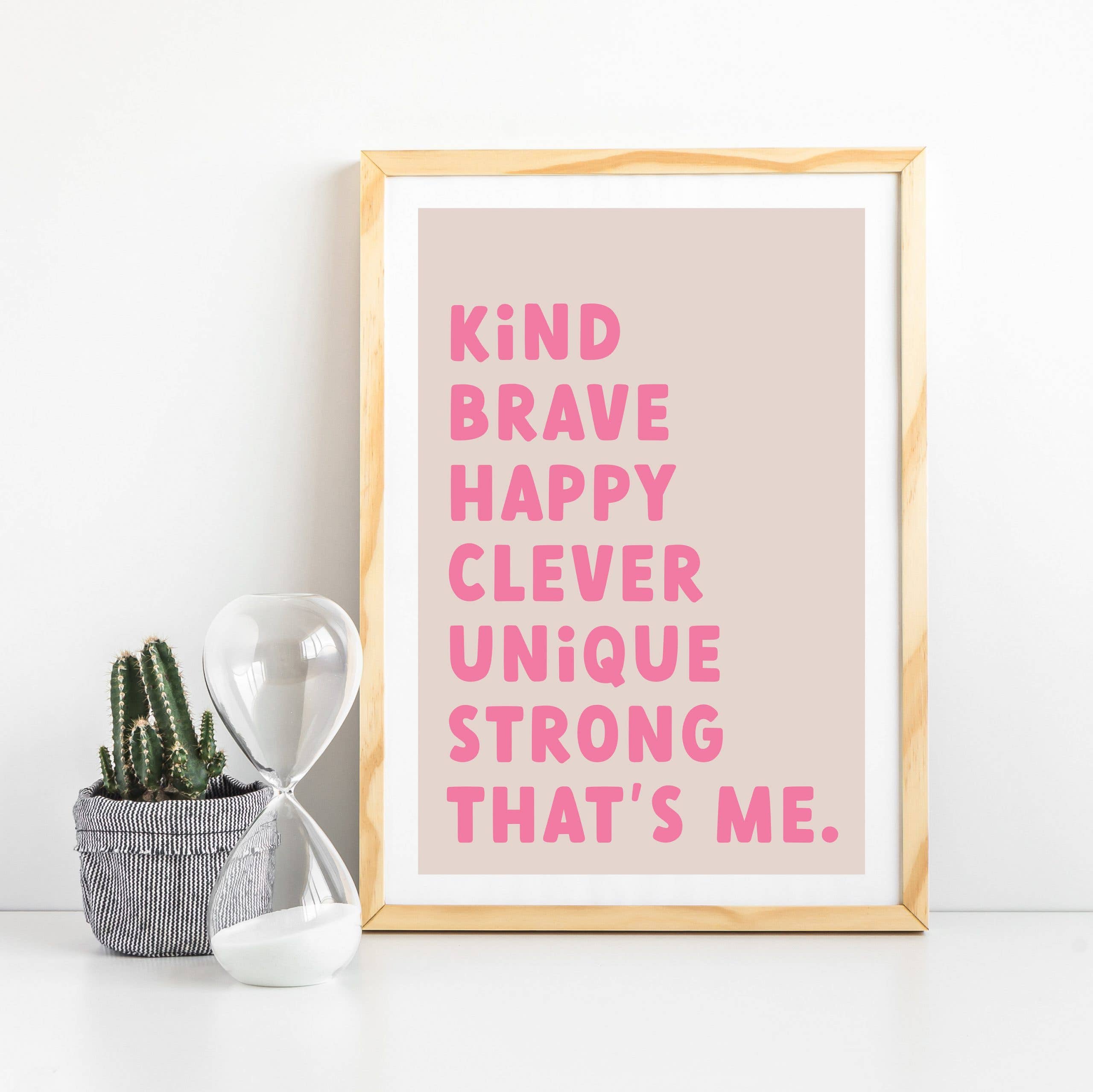 Word Up Creative - Wholesale Art Print - Kids & Baby - Kids Positive Affirmation Print3