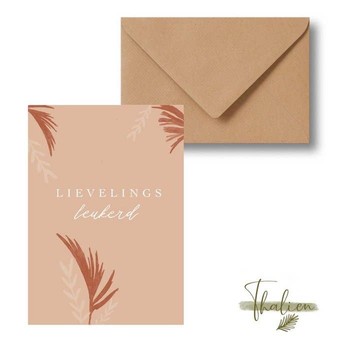 Favorite Fun Card for wholesale by Thalien