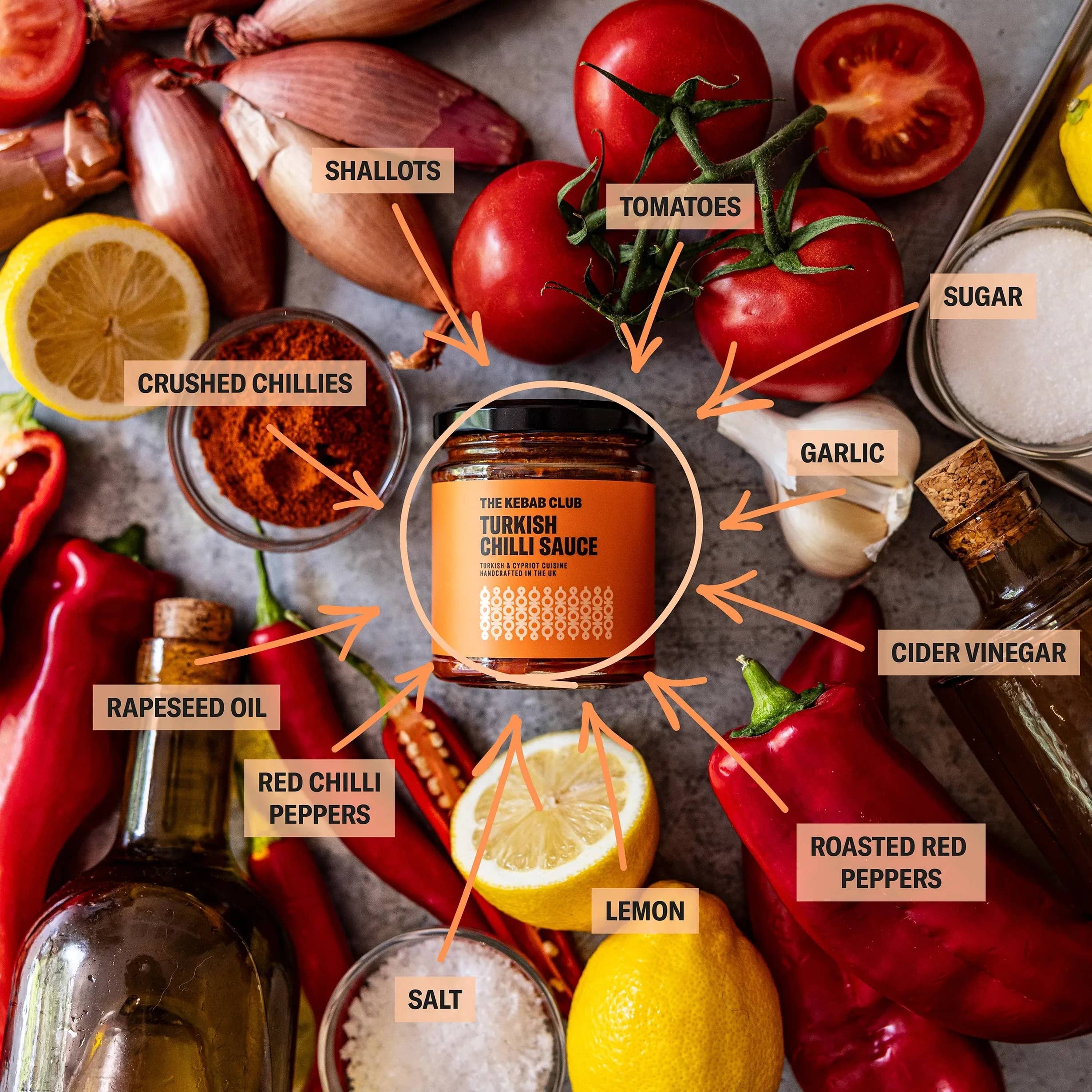 The Kebab Club – wholesale Hot sauce – Turkish Chilli Sauce1