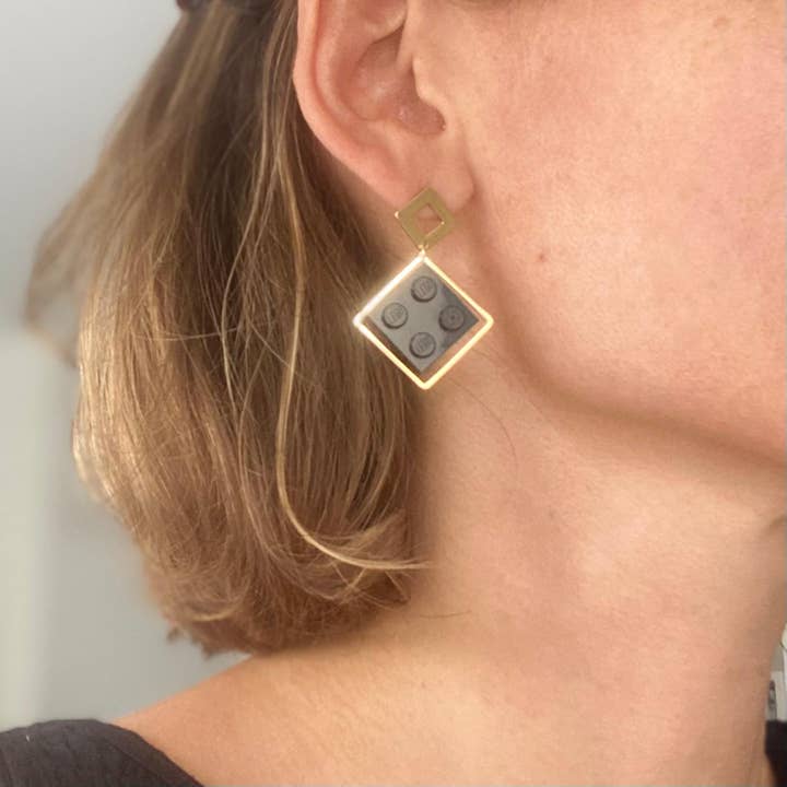 Brique d'Oreille – wholesale Dangle earrings – Dangling earrings - The Ambitious2