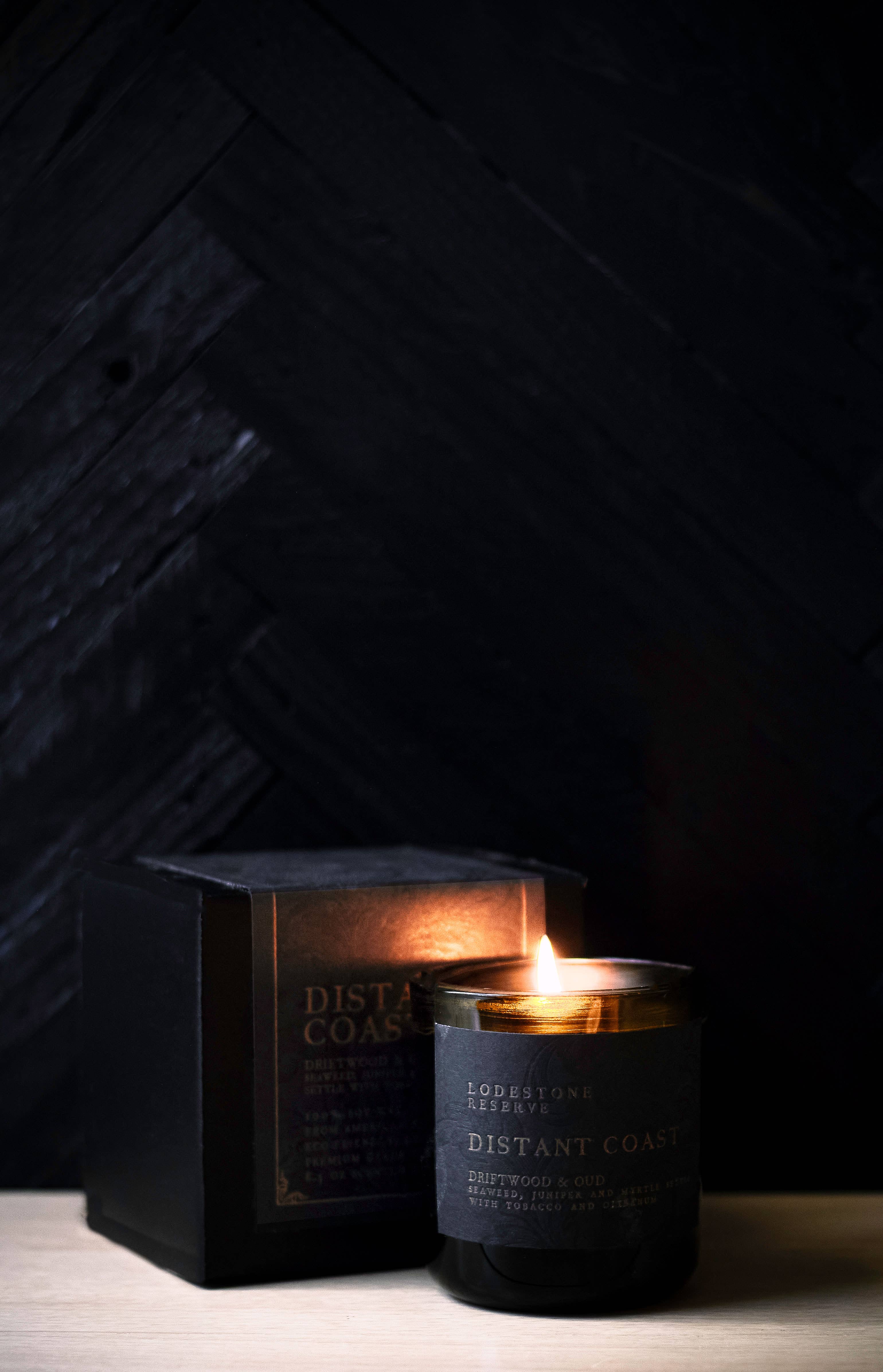 Lodestone Candles | Luxury Soy Candles – Großhandel Kerze im Glas / gefüllte Kerze – Distant Coast Candle | Luxuriöse Sojakerze4