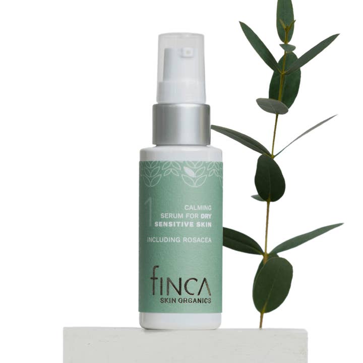 ETR Rosacea Behandlung Beruhigendes Serum 1 ETR Subtyp Rötungslinderung für trockene, dehydrierte Gesichter für den Großhandel von finca skin organics