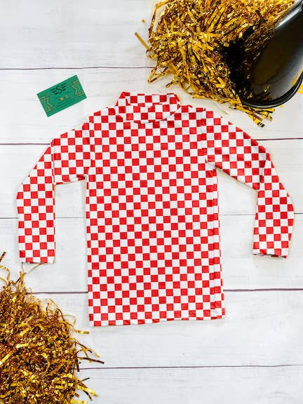 Flying S Company - Wholesale Screen printed t-shirt – Women′s - Checkered Perfomance Undershirt5