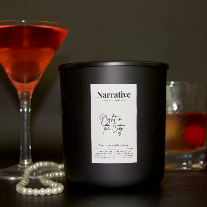 Nacht in de stad voor wholesale door Narrative Candle Company