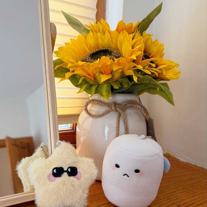 Mashi & Star Plushie Keychains for wholesale by JYK Doodles
