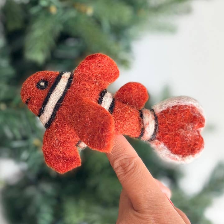 Fantoche de dedo de peixe-palhaço por atacado de Ganapati & Co.