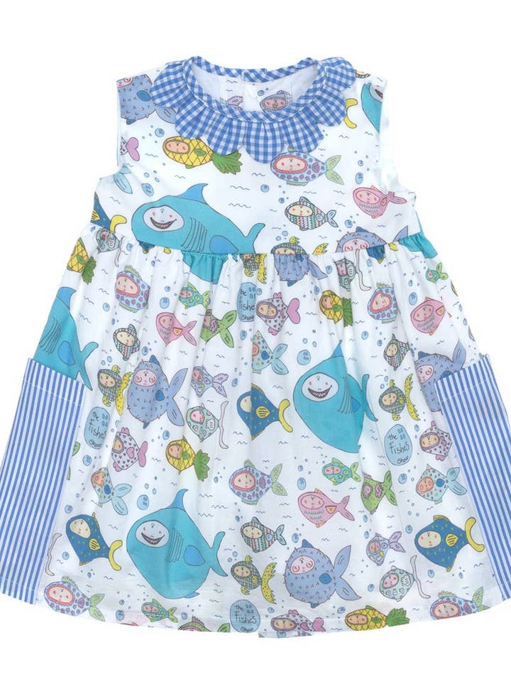 The Fishies Show Kid Dress para venta al por mayor de Pigs&Roses