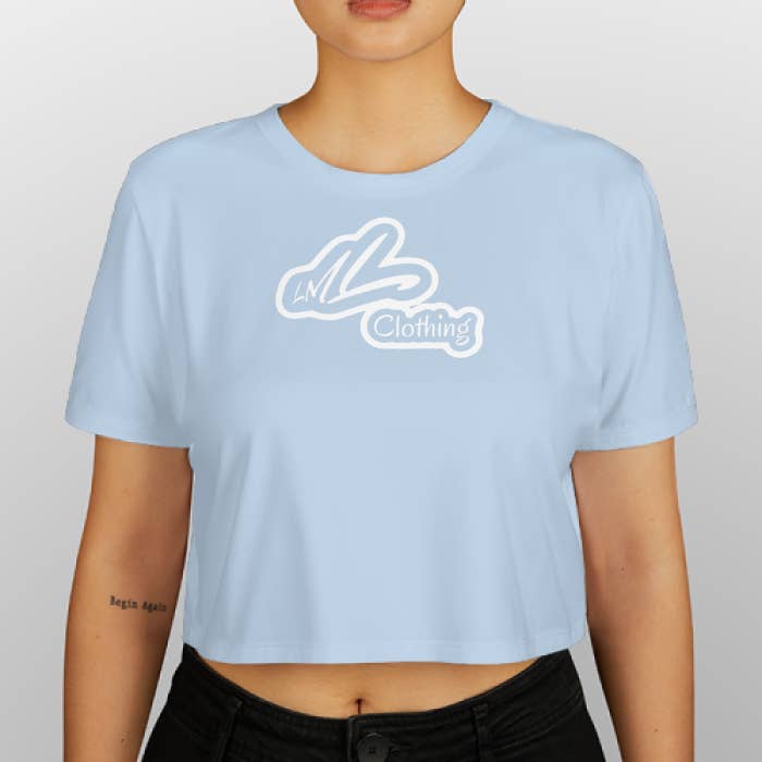 All-Over LML Vestuário Mulher Cropped Tee por atacado de LML Clothing by Halfwait
