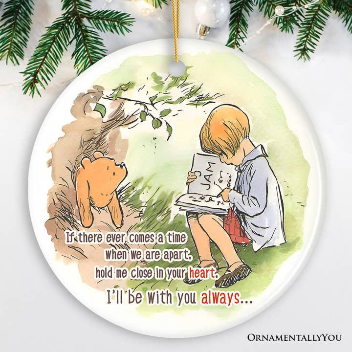 OrnamentallyYou - Wholesale Ornament - If We're Apart Keep Me in Your Heart Sentimental Ornament