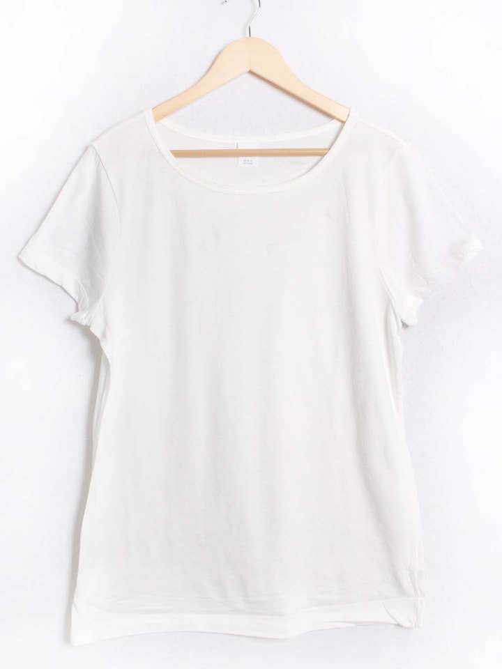 Women's Short Sleeve Crew Neck Basic Top for wholesale by Good Stuff Apparel