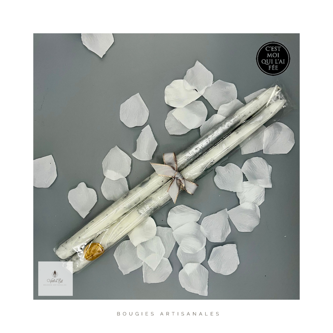 Bougies Vent d'Est - Wholesale Tapered Candle/Candlestick - Gold, Silver, and Trendy 2025 Colored Taper Candles2