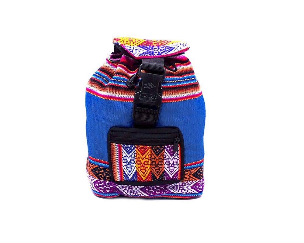 Pichincha - Wholesale Backpack - Women's - Mini Tribal Striped Peruvian Backpack1