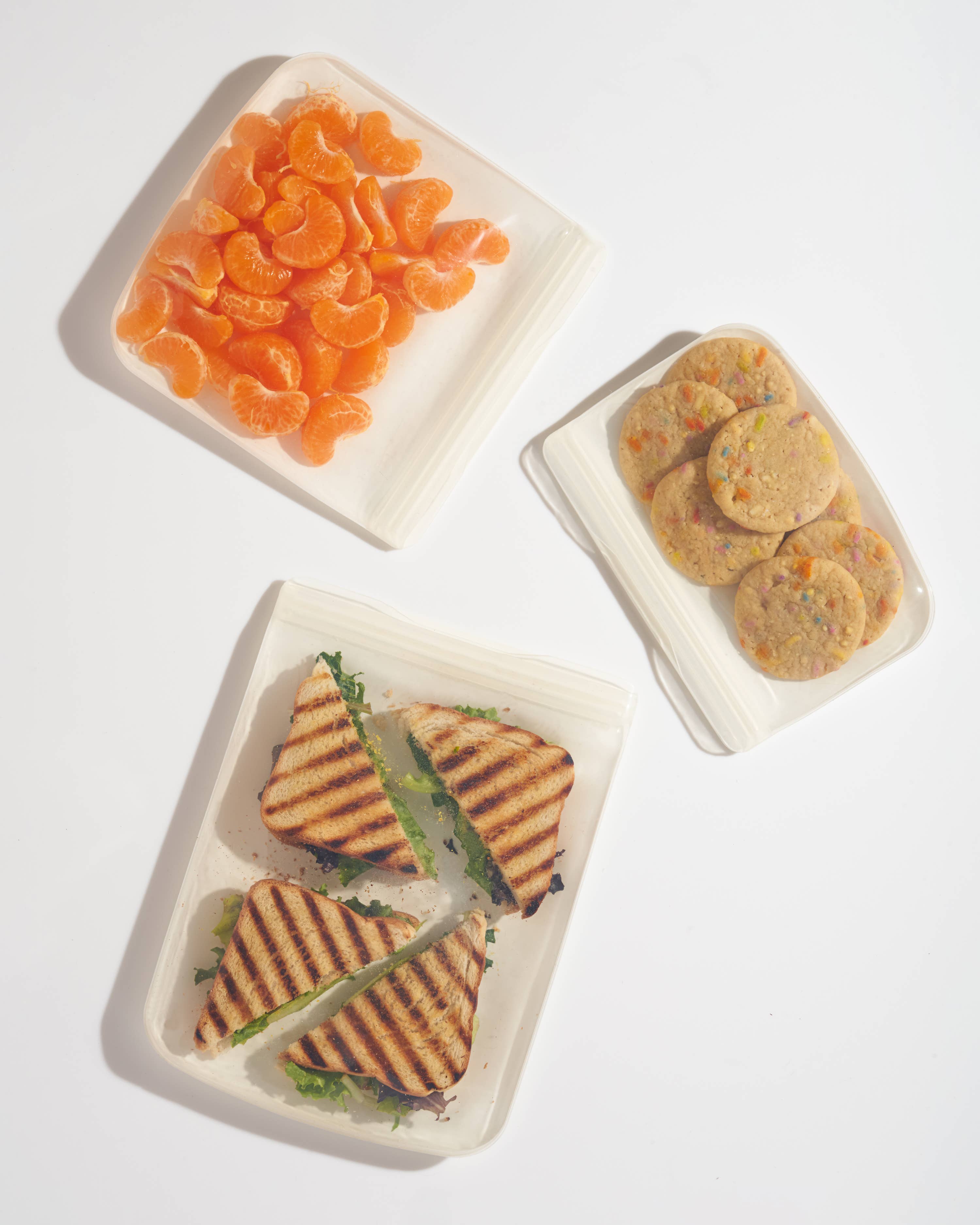 W&P – wholesale Food storage wrap/bag – Reusable Silicone Bags - Flat19