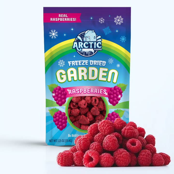 Arctic Farms - Vendita all'ingrosso Frutta secca/disidratata - Arctic Farms Garden Lamponi Interi Liofilizzati - Frutta Vera1