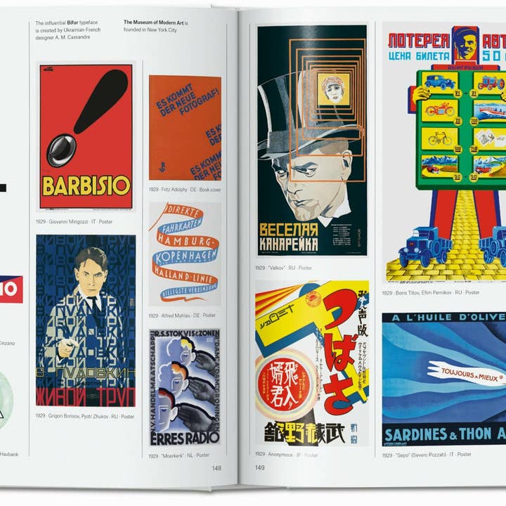 TASCHEN Europe - Wholesale Display Book - The History of Graphic Design. 45th Ed. (German, French, English)2