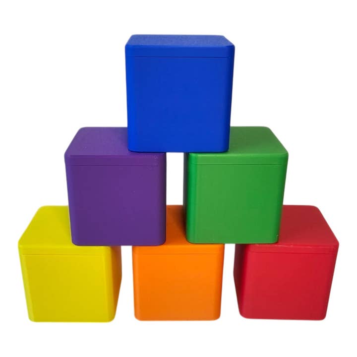 CJECOPLAY INC. - Wholesale Stacking Rings Game - Baby - Open Ended Rainbow Boxes3