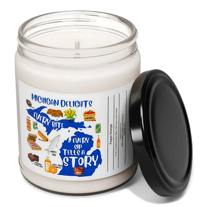 Nefer Designer Candles & Home Decor - Wholesale Travel Candles - Michigan Delights | State Candles2