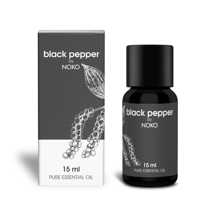 Black pepper essential oil 15 ml for wholesale by NOKO