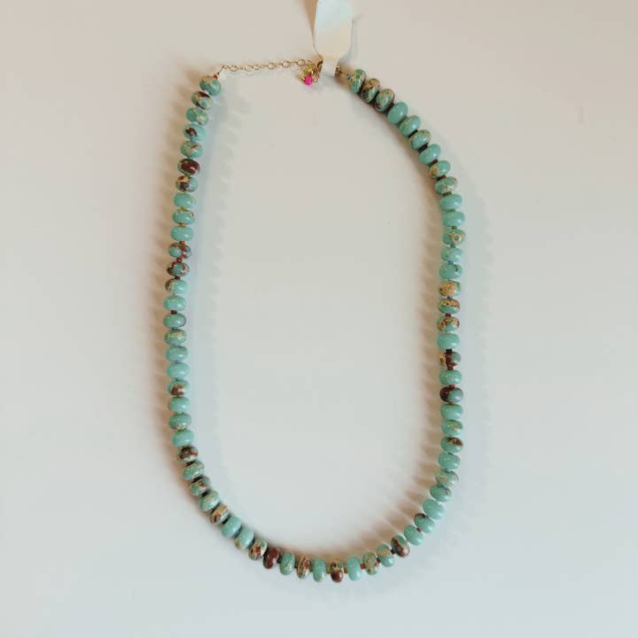 Collier Candy Turquoise pour la vente par Tumbleweed Shop and Studio LLC