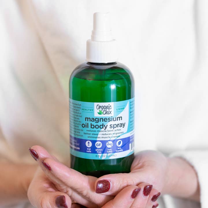 Organic Chix - Wholesale Pain Relief Spray/Cream - Magnesium Oil Body Spray