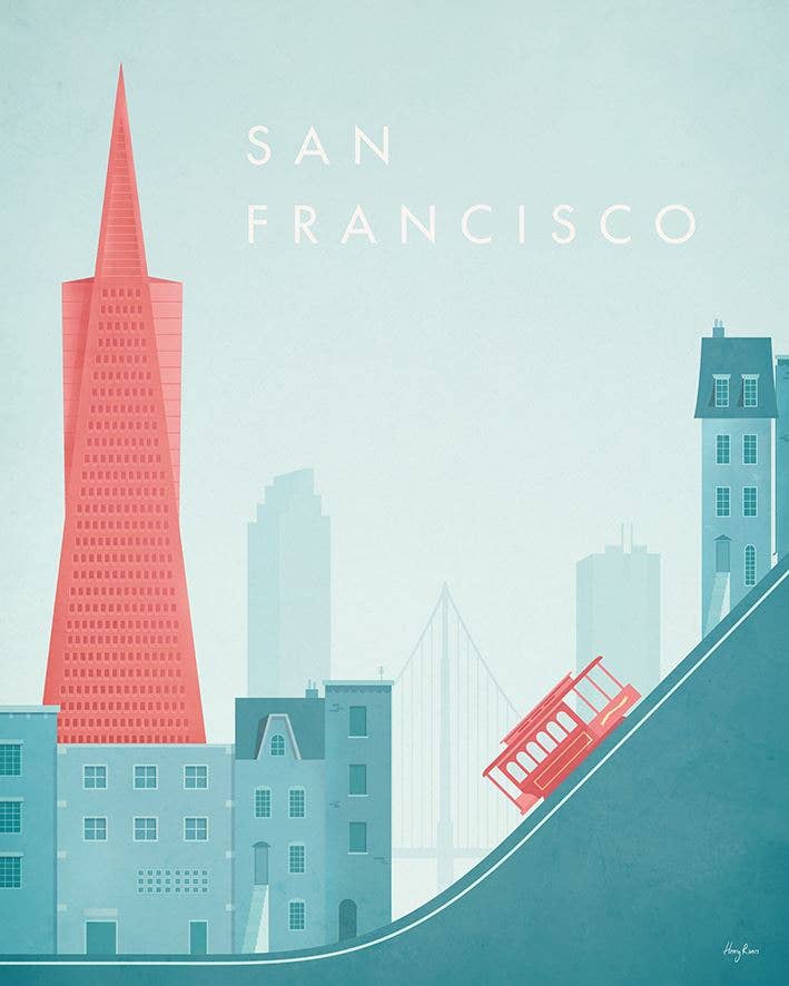 The Art Group – wholesale Art print – Henry Rivers (San Francisco)0