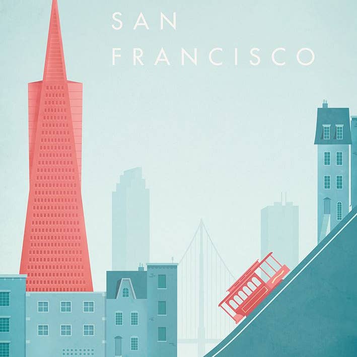 The Art Group – wholesale Art print – Henry Rivers (San Francisco)