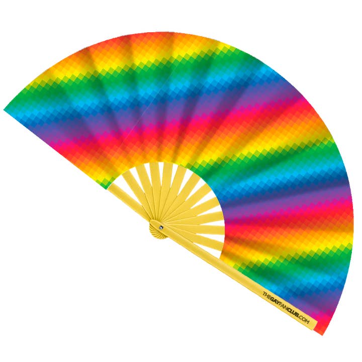 Ventilateur de fête de la fierté pour la vente par The Gay Fan Club