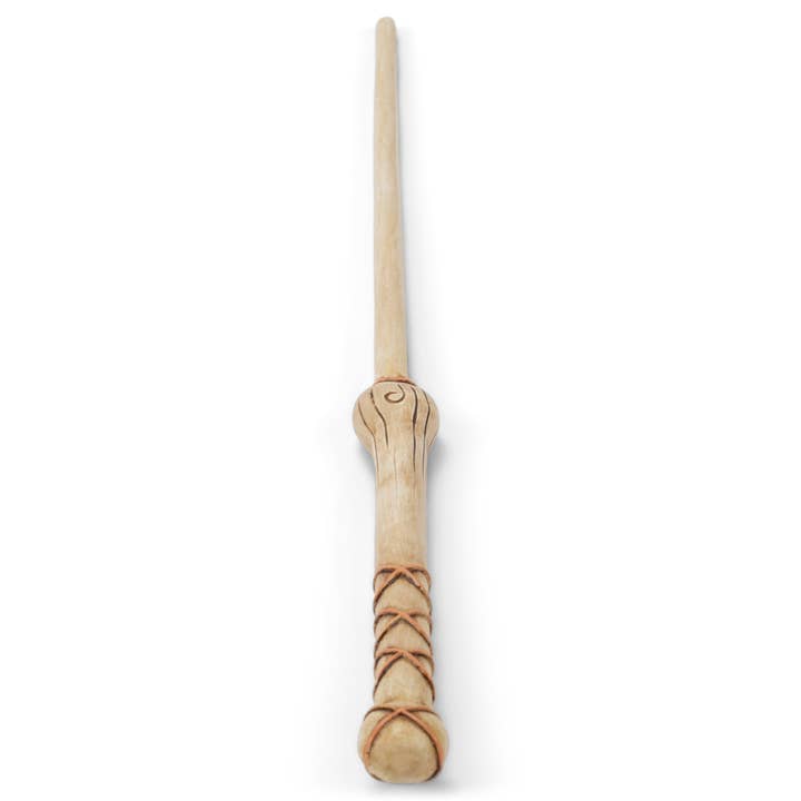 EAST AVENUE - Wholesale Toy Wand - Kids - Wand - Handcrafted Woodgrain Cream Rope 13.75 Long1