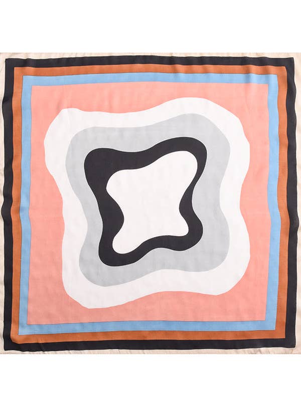 Scarvii - Simple Color Pattern Square Scarf for wholesale by Funkyrel® Atzbranding Limited