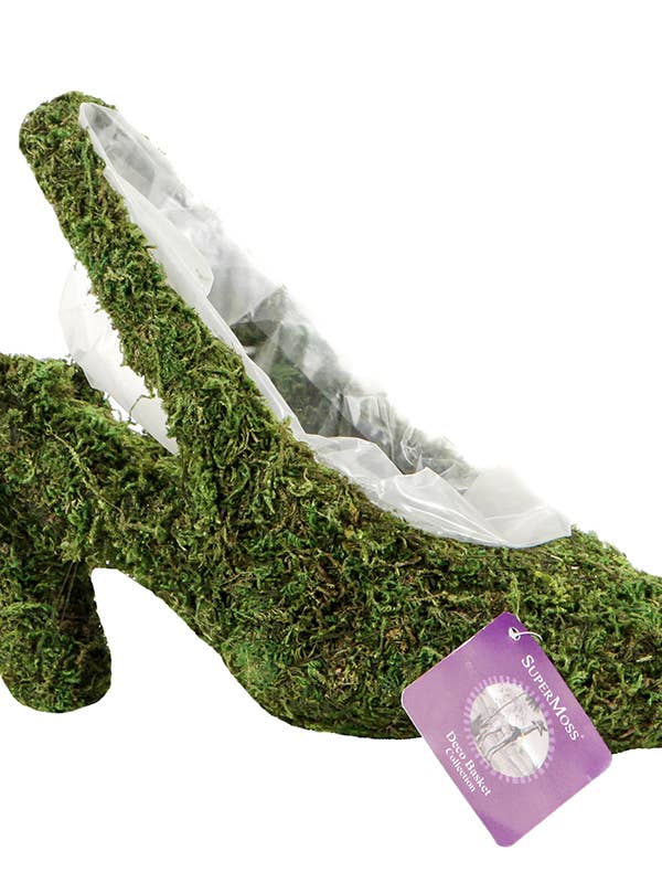 Sara Sling Back Deco Moss Planter for wholesale by SuperMoss
