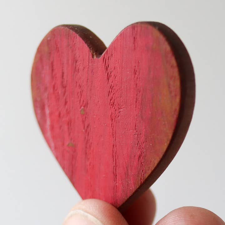 Thin Wooden Hearts for wholesale by Dennehey Design