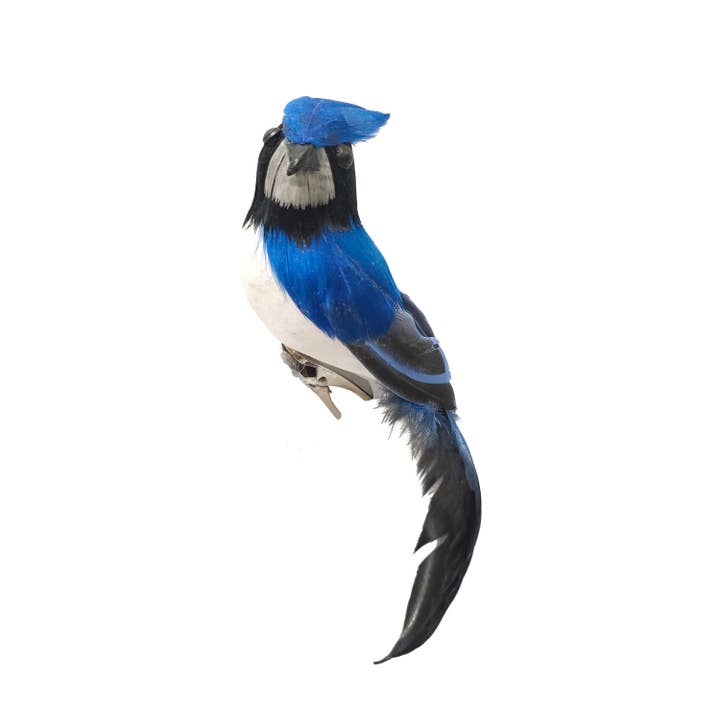 Starlight Collection - Wholesale Ornament - Blue/White Bluejay Ornament1