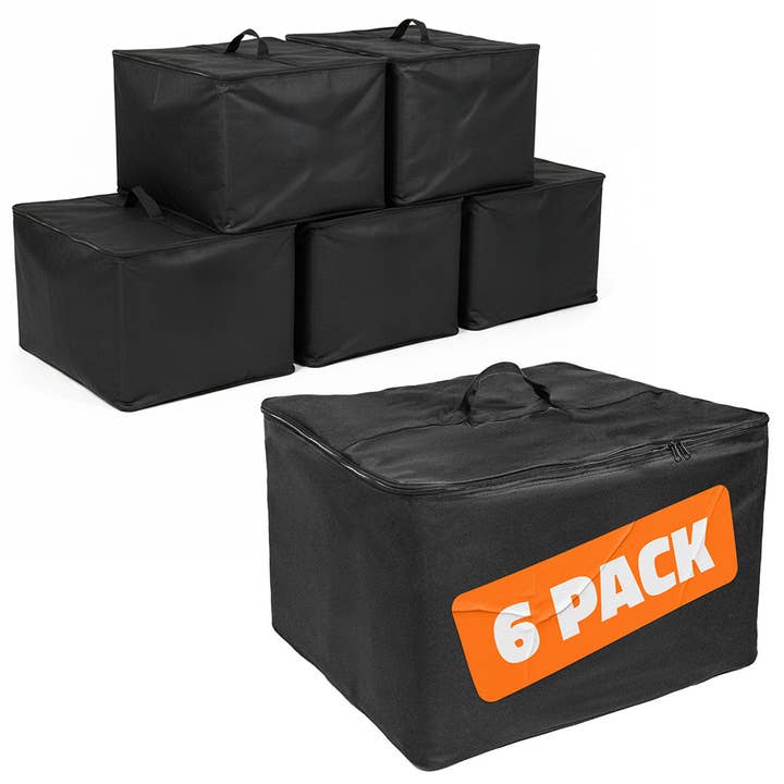 Cubes de rangement pour bagages 29"x23"x12" - Ensemble de 6 pour la vente par mockins
