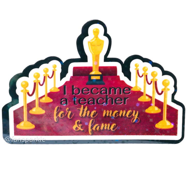 Teacher Sticker Pack for wholesale by Fan Sparkle