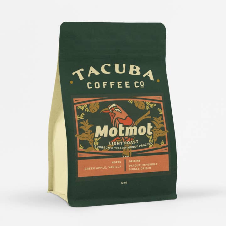 Motmot - Light Roast for wholesale by Tacuba Coffee Co