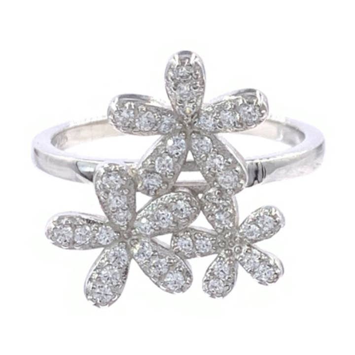 925 sterling zilveren CZ Eternity ring voor wholesale door Nisso & Co. NYC Jewelry Wholesale