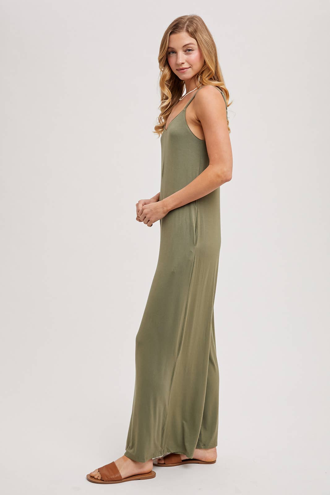 Bluivy - Wholesale Jumpsuit - Women's - CRISS-CROSS BACK WIDE LEG JUMPSUIT35