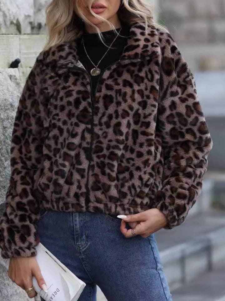 Women's Autumn/Winter Leopard Print Suede Jacket and other Purchase Wholesale leopard jacket. Free Returns & Net 60 Terms on Faire trending on Faire.