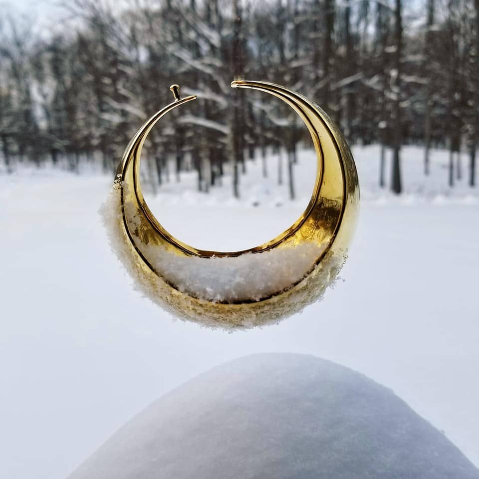 Bisjoux - Wholesale Cuff Bracelet - Globe dome brass handcrafted bold big Cuff bracelet5