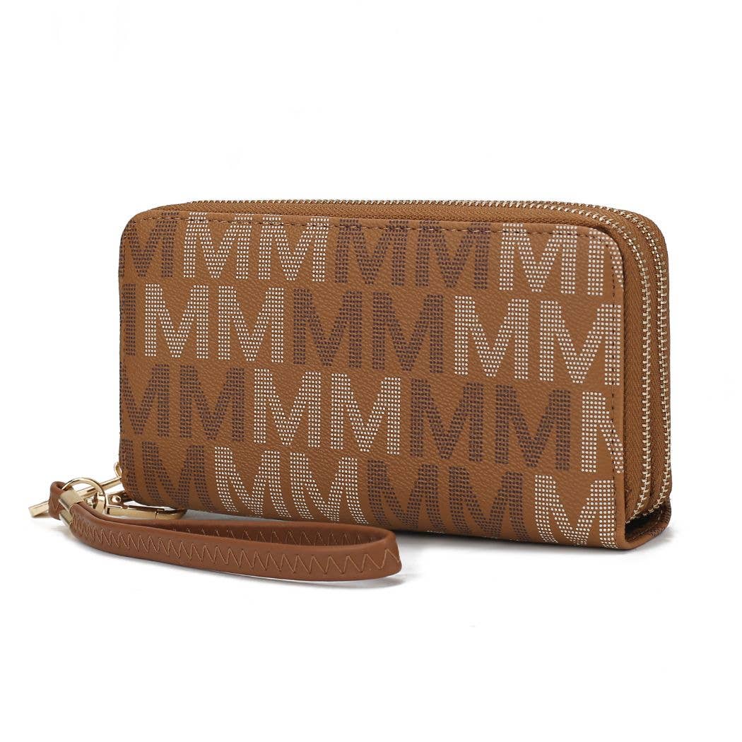 MKF Collection – Carteira - Mulher por atacado – Bolsa de Pulseira Hofstra M Signature Wallet para Mulher da Mia K4