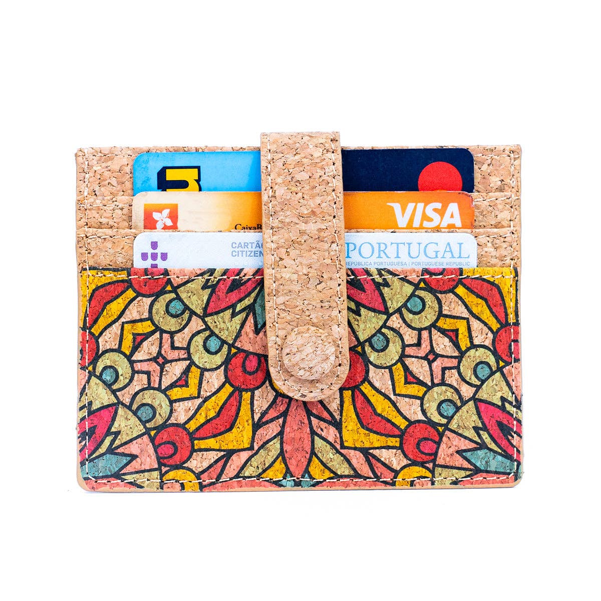Meninas Bonitas Cork - Wholesale Wallet - Women's - Cork Card Wallets in Diverse Patterns BAG-230911
