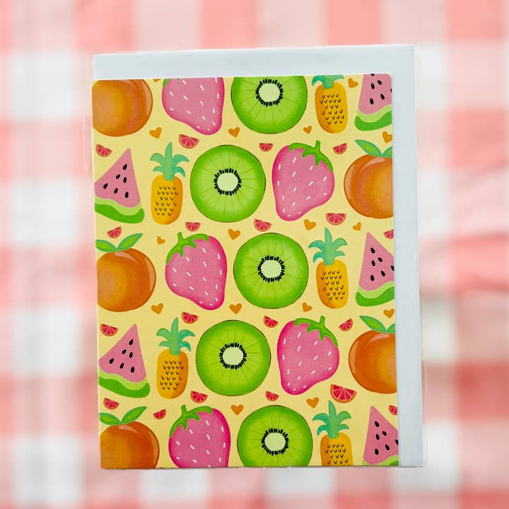 Fruit Party Everyday Card for wholesale by club daydream