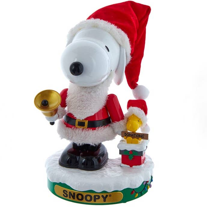 Kurt S. Adler, Inc. - Wholesale Holiday Nutcracker - 10“ Peanuts© Battery Operated Snoopy Musical Nutcracker