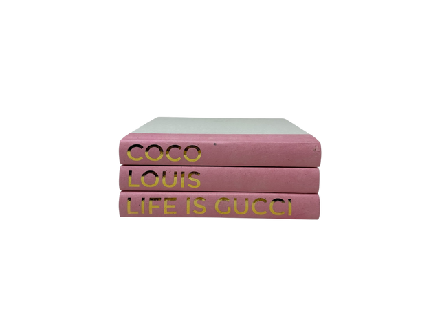 E. Lawrence, Ltd. - Wholesale Display Book - 3 Vol. Coco Louis Lig / Off-White Covers / 9.5"1