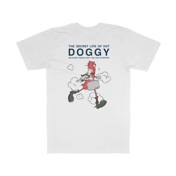 The Secret Life of Hot Doggy Heavyweight T-Shirt for wholesale by Weekend Concept