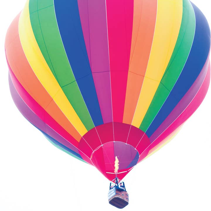 Blank Card - Hot Air Balloon for wholesale by Leonard Smith