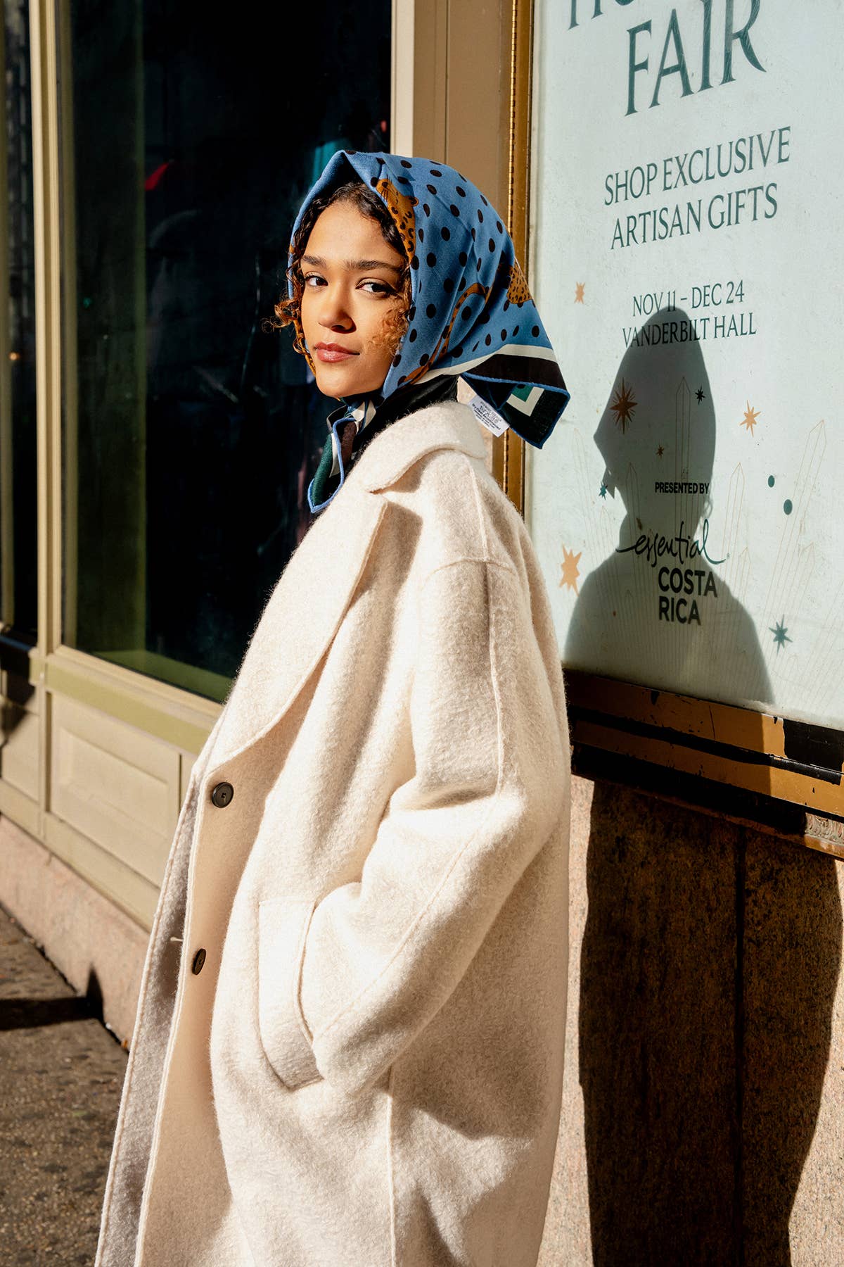 Jessie Zhao New York – Cachecol - Mulher por atacado – Cachecol de Lã e Seda de Dupla Face do Jardim dos Leopardos Azuis7