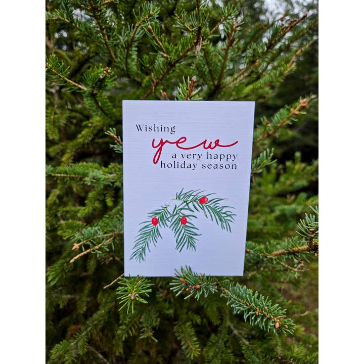 Carte de vœux de Noël pour la vente par Tidal and Timber Studio