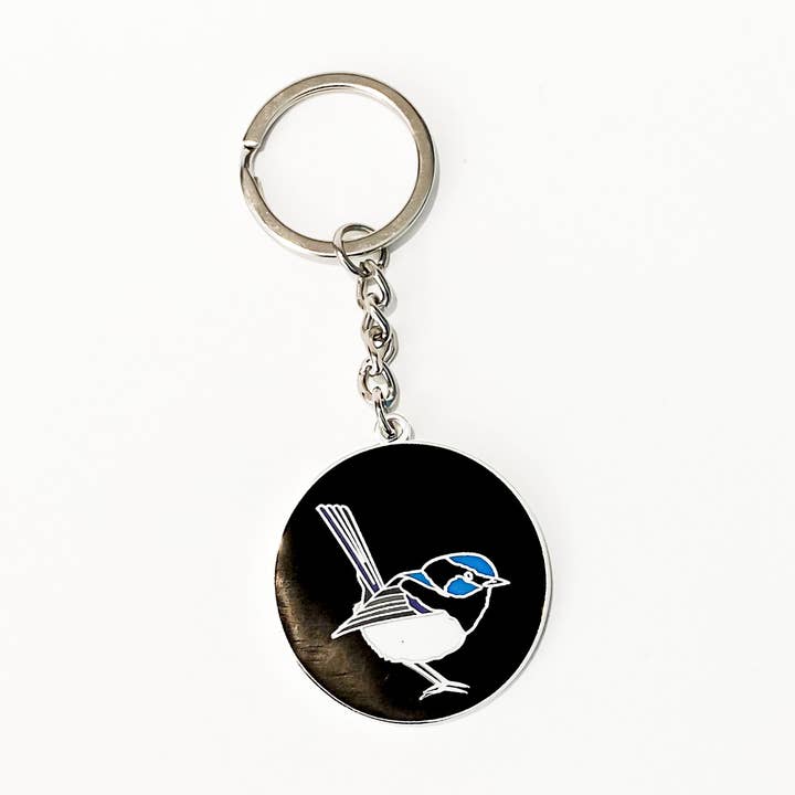 Red Parka - Wholesale Keychain – Unisex - Superb Fairy Wren Keyring0